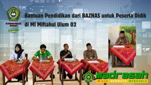 BAZNAS di MI Miftahul Ulum 02
