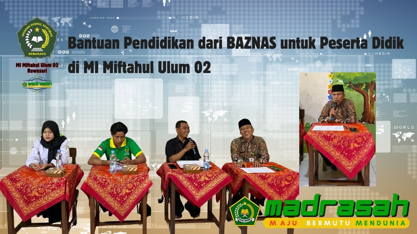 BAZNAS di MI Miftahul Ulum 02